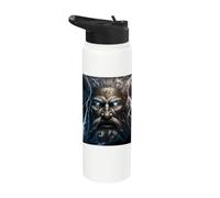 Zeus le roi des dieux grecs Stainless Steel Insulated Water Bottle