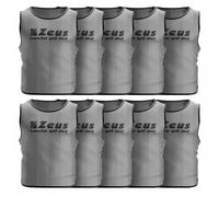 Zeus Lot de 10 Bavoir d'entraînement gris Kinder