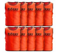 Zeus Lot de 10 Bavoir d'entraînement orange Kinder