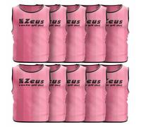 Zeus Lot de 10 Bavoir d'entraînement rose Kinder