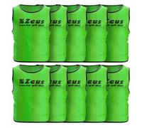 Zeus Lot de 10 Bavoir d'entraînement vert néon Kinder