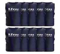 Zeus Lot de 10 Dossards d'entraînement Navy Kinder