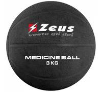 Zeus Medecine ball 3 kg noir Taille : 3kg