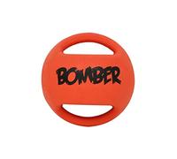 Balle Mini Bomber 11,4 cm - Orange et noir - Pour chien