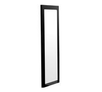 ZEUS miroir mural FRAME (Feuille phosphatée noire - verre et métal)
