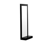 ZEUS miroir sur pied FRAME (Feuille phosphatée noire - verre et métal)