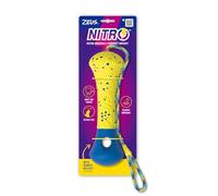 Zeus Nitro Bouée lestée avec Corde, 26 cm, Jouet interactif en Caoutchouc Durable pour Chien à rapporter et Jouer dans l'eau en Plein air