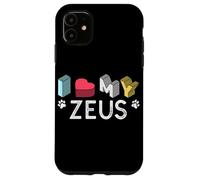 Zeus Nom personnalisé pour Chien Zeus Coque pour iPhone 11