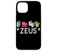 Zeus Nom personnalisé pour Chien Zeus Coque pour iPhone 13