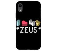 Zeus Nom personnalisé pour Chien Zeus Coque pour iPhone XR