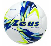 Zeus Nucleo Ballon de foot blanc/royal blue Taille:5
