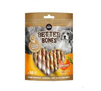 ZEUS-Os à mâcher pour chien poulet et thym Zeus Better Bones WrapTwist - x 10