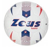 Zeus Pallone Tuono Ballon de foot blanc rouge Taille : 5