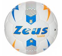 Zeus Pallone Tuono Ballon de foot blanc royal blue Taille : 4