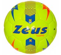 Zeus Pallone Tuono Ballon de foot jaune royal blue Taille : 4