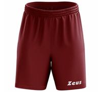 Zeus Pantaloncino Mida Short d'entraînement rouge foncé L