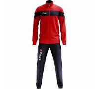 Zeus Tuta Apollo Hommes Survêtement Rouge Navy 2YS 98-104