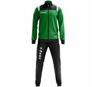 Zeus Tuta Relax Vesuvio Hommes Survêtement Vert Noir 2XL