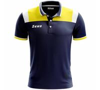 Zeus Vesuvio Hommes Polo jaune M