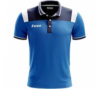 Zeus Vesuvio Hommes Polo royal blue S