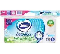 Zewa désodorisant éprouvé pour une odeur de fraîcheur parfaite 8x150feuilles