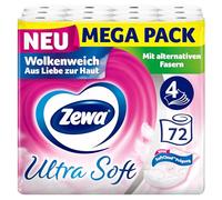 Zewa Papier toilette ultra doux avec teneur en paille 9 x 8 rouleaux
