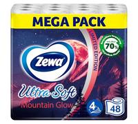 Zewa Ultra Soft Limited Edition Lot de 3 paquets de 16 rouleaux de papier toilette