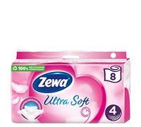 Zewa Ultra Soft Papier toilette 4 couches (8 rouleaux x 150 feuilles)