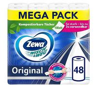 Zewa Wisch & Weg Original Lot de 12 rouleaux de 48 rouleaux de 45 feuilles