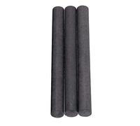 Zewoi 3pcs Graphite Tige Ronde Solide Barre de Cylindre pour la coulée Scrap Stir d'or Lingot d'argent, Longueur 300 mm,Diameter: 10mm Length: 300mm