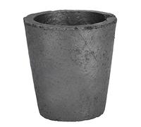 Zewoi Creuset en Graphite Fonderie de Silicium Coupe carbure pour Outils de Fusion Scrap Or Argent Aluminium, Hauteur: 55 / 80mm,20ml