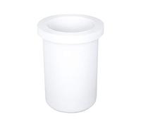 Zewoi Haute pureté Creuset en Graphite, pour Les Bijoux de Fusion Or Argent Quartz Bouclier, Capacité 6KG,Quartz