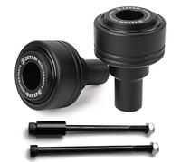 ZEXDDI Compatible avec Ka-wasaki Z650 RS Z 650 2023 Ninja 650 Ninja650 KRT Ninja 650L EX650 2017-2024 Patins de cadre de moto anti-collision Protection contre les chutes crash z650rs (Noir)