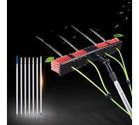 ZEXHBGFR Kit de Nettoyage de vitres, Outil de Nettoyage de Panneaux solaires, Lavage de vitres de Camion Extensible, Brosse de pulvérisation d'eau Multi-usages, Nettoyage du Toit de la serr