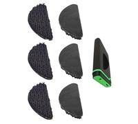 ZEXIJOW 6PCS 25,4 mm x 50 mm 3M Dual Lock SJ3550CF,Adhésifs pour Fixation Automatique,Dashcam,Go Pro,Accessoires Auto,Porte-Télépéage,Fermeture à Pression,Noir,Jonctions Réversibles