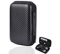 ZEXIJOW Étui pour Disque Dur Externe,18 * 10.5 * 5cm,Noir,Étui Rigide pour San-Disk Extreme Pro/San-Disk Extreme SSD Externe Portable 128 go 500 go 1 to 2 to Sac de Voyage de Stockage de Protection