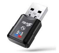 ZEXMTE Adaptateur Bluetooth PS5, émetteur audio sans fil 5.3 pour connecter des écouteurs et des écouteurs sans fil, connecter deux appareils Bluetooth simultanément, jouer et jouer pour PS5 PS4