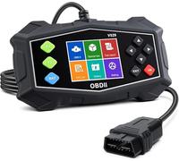 ZEXMTE Outil de Diagnostic OBD2 Professionnel avec Flux de données, Mode 6, Mode 8 et préparation I/M, Lecteur de Code amélioré pour Voitures et camions, écran Couleur 7,1 cm, Convient pour véhicules