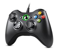 Zexrow Manette filaire Xbox 360, USB Manette du Contrôleur de Jeu Filaire avec Double Vibration pour PC Xbox 360 Windows