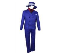 ZEYARUIBO Mission Cosplay Costume for Bungou Bungo Stray Dogs Nakahara Chuya blue