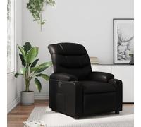 ZEYUAN Fauteuil inclinable en cuir synthétique noir, fauteuils de cinéma, fauteuils de salon, fauteuil tantra sexuel, fauteuil TV, fauteuil d'allaitement - 374133