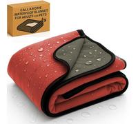 ZEYUMEE - Couverture imperméable 203,2 x 228,6 cm pour adultes, chiens, chats ou tout animal de compagnie - Protège-meubles ou matelas 100 % imperméable - Grande taille pour lits jumeaux, grand lit,