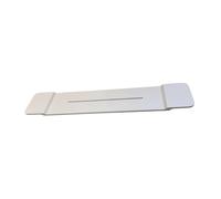 Zeza Arte Planche de baignoire - 95x15cm - solid surface - Blanc SW1481589