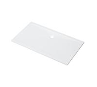 ZEZA Selva Receveur de douche - 140x90x4cm - rectangulaire - Acrylique - brillant blanc P1914A