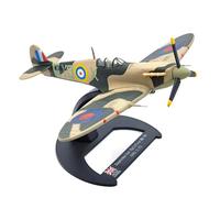 ZEZEFUFU 1:72 Alliage WWII UK Air Force Supermarine Spitfire Mk Vb Fighter Model Aviation Science Exhibition Model