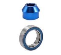 ZEZEFUFU 1 ensemble d'adaptateurs de roulement pour Traxxas Slash 4X4 6893X, adaptateur de dispositif de friction centrale de roulement