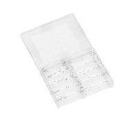 ZEZEFUFU Assortiment de 10 tailles pour chronographe, bouton poussoir, circlip pour montre, 150 pièces