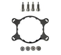 ZEZEFUFU Kit de support de montage rond pour radiateur rond à refroidissement à eau Corsair H45 H55 H60 H75 H80I V2 H100i V2 H115i AMD AM4