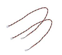 ZEZEFUFU Lot de 2 câbles d'extension satellite JST vers JST de 18 cm pour télécommande récepteur récepteur pour récepteur RC Spektrum AR6210 AR8000 AR9020