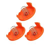 ZEZEFUFU Lot de 3 capuchons de bobine et ressort RC100P pour Black & Decker GH400, GH500, GH600, GH610, GH900, GH912